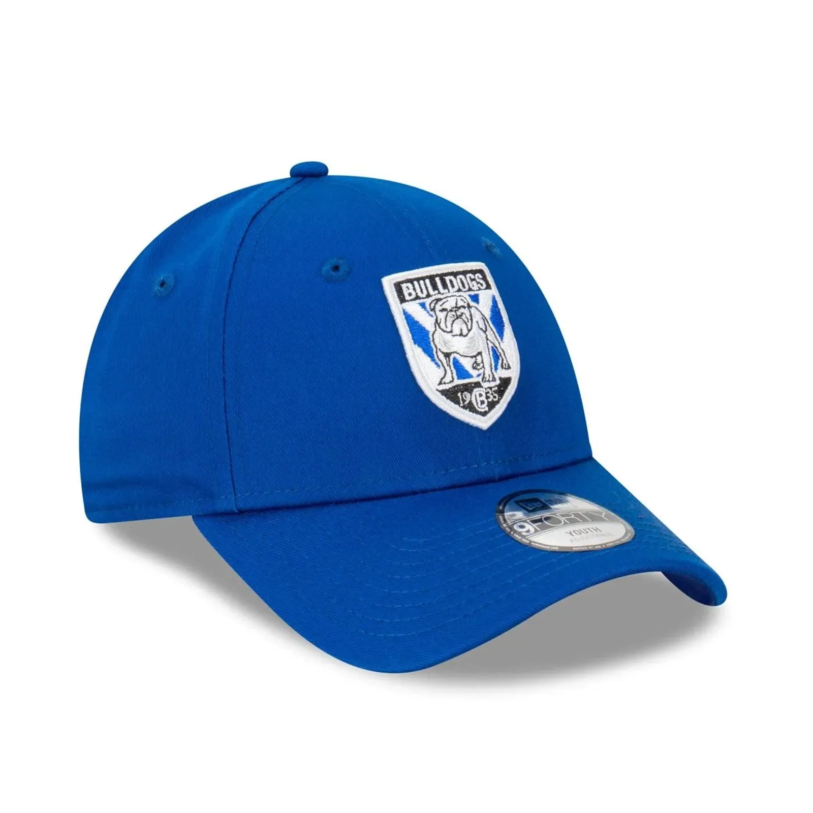 Canterbury Bulldogs 9FORTY Team Color Kids FlexFit Cap NRL Rugby League By New Era