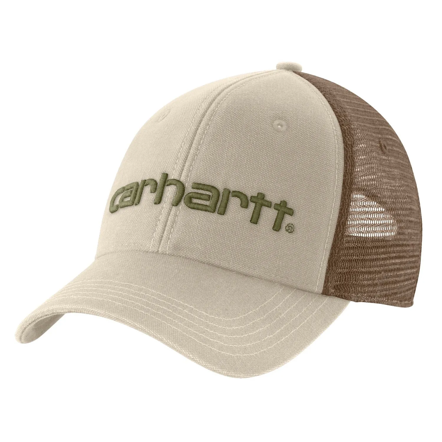 Carhartt Canvas Mesh-Back Logo Graphic Cap