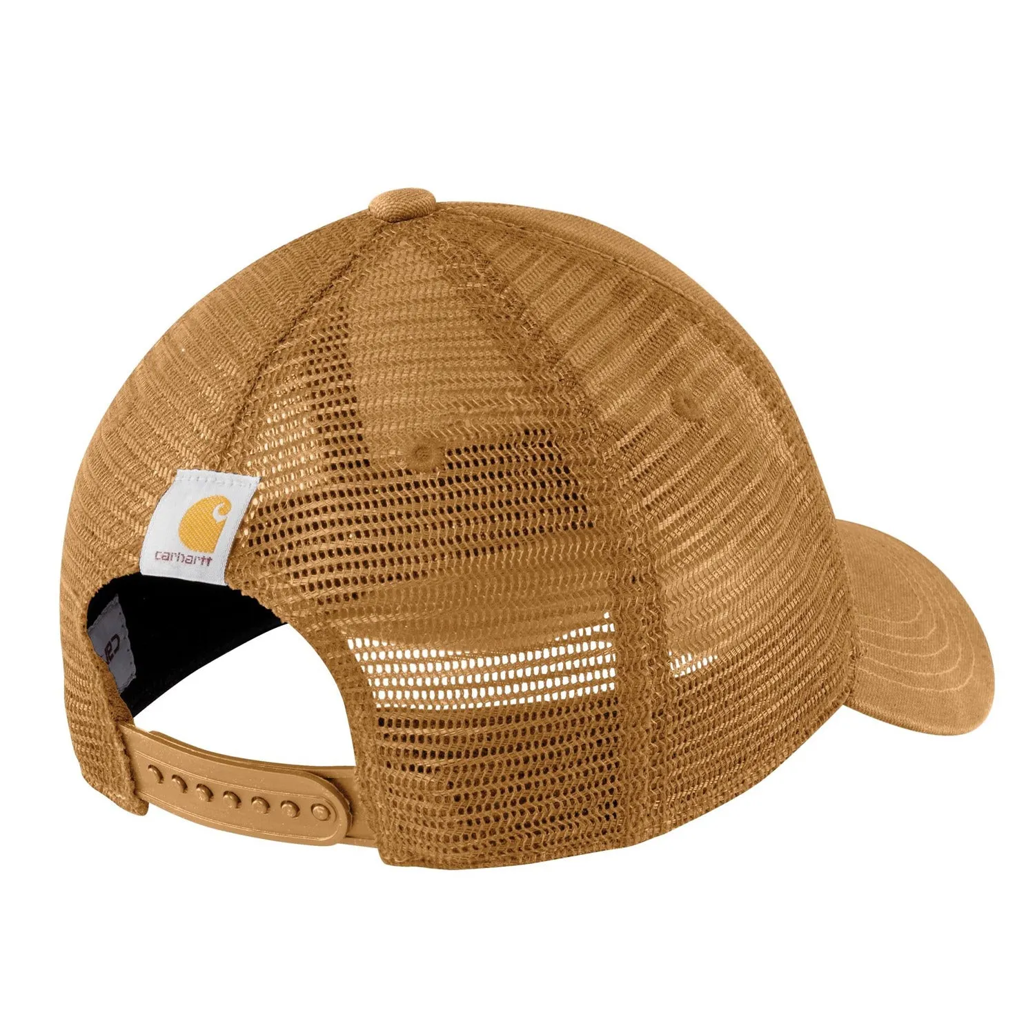 Carhartt Canvas Mesh-Back Logo Graphic Cap