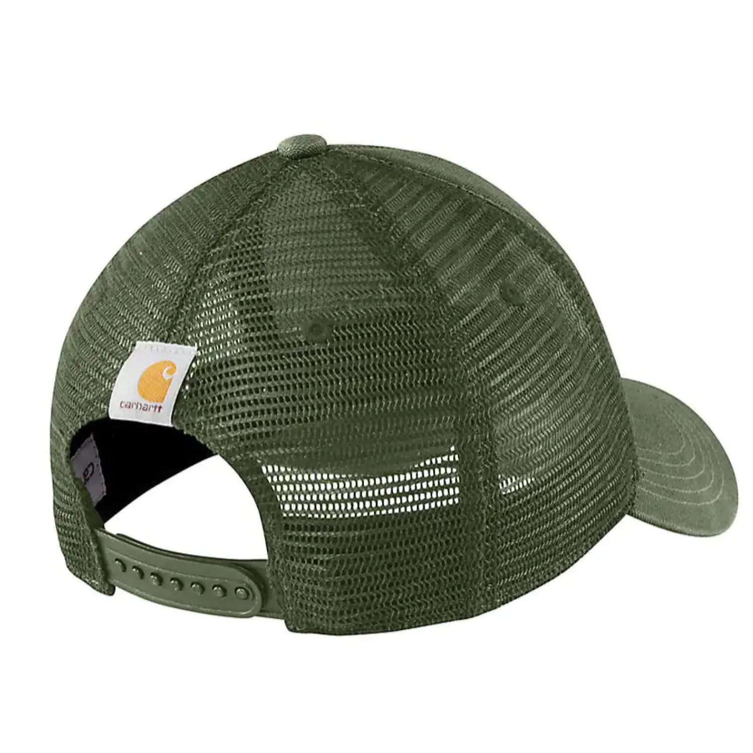 Carhartt Canvas Mesh-Back Logo Graphic Cap