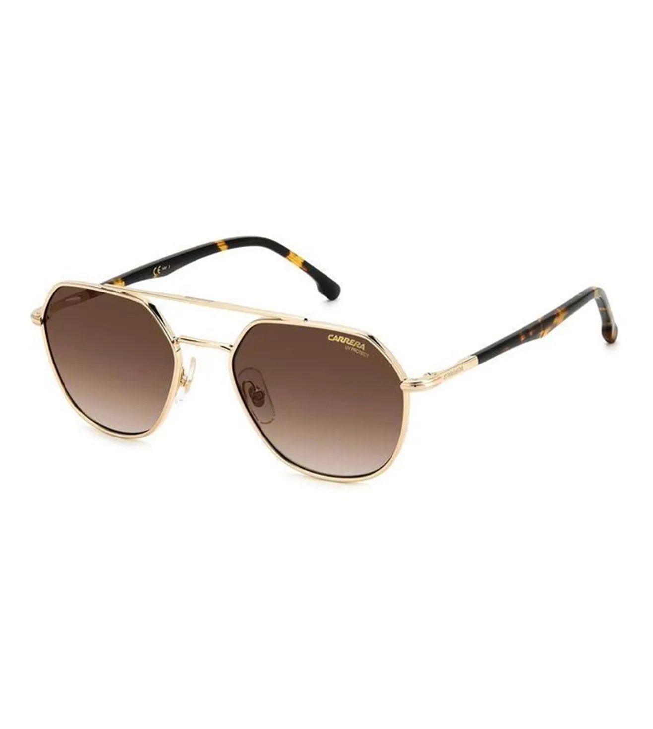 Carrera Men's Brown Aviator Sunglasses