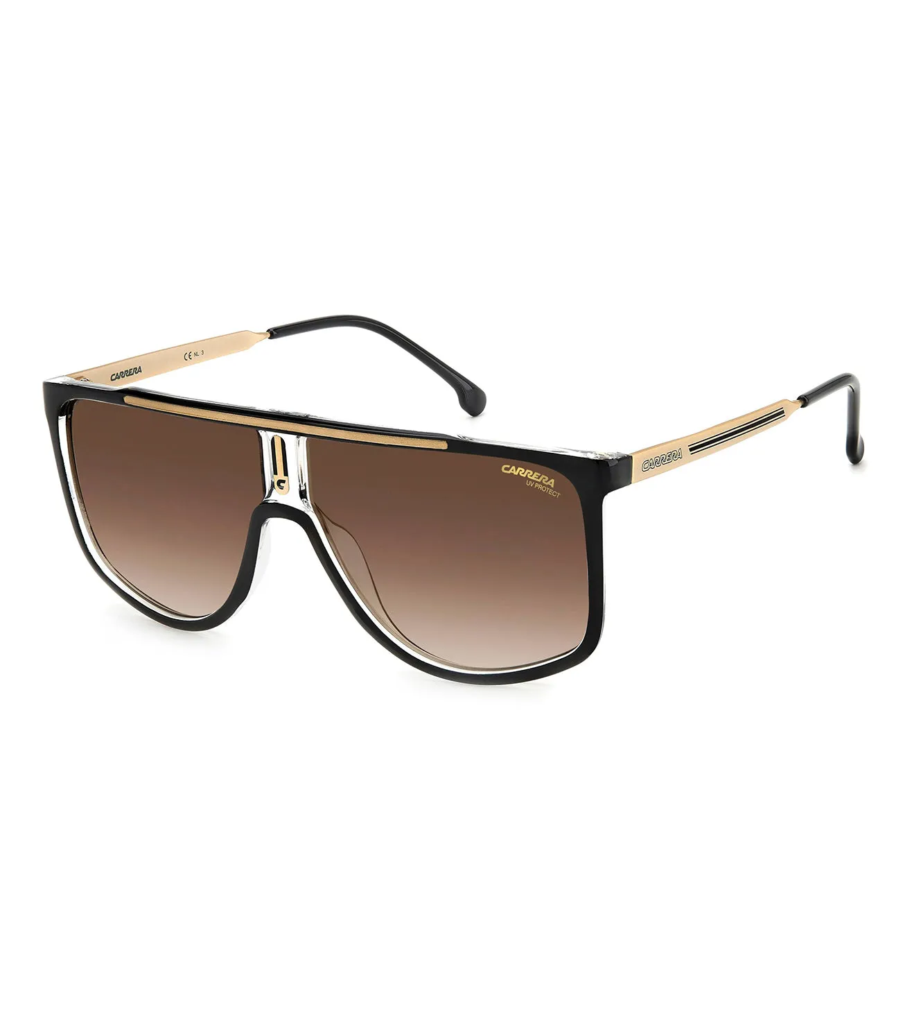 Carrera Men's Brown Aviator Sunglasses