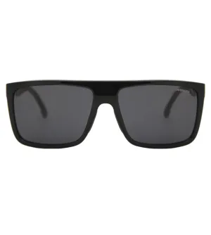 Carrera Men's Dark Grey Rectangular Sunglass