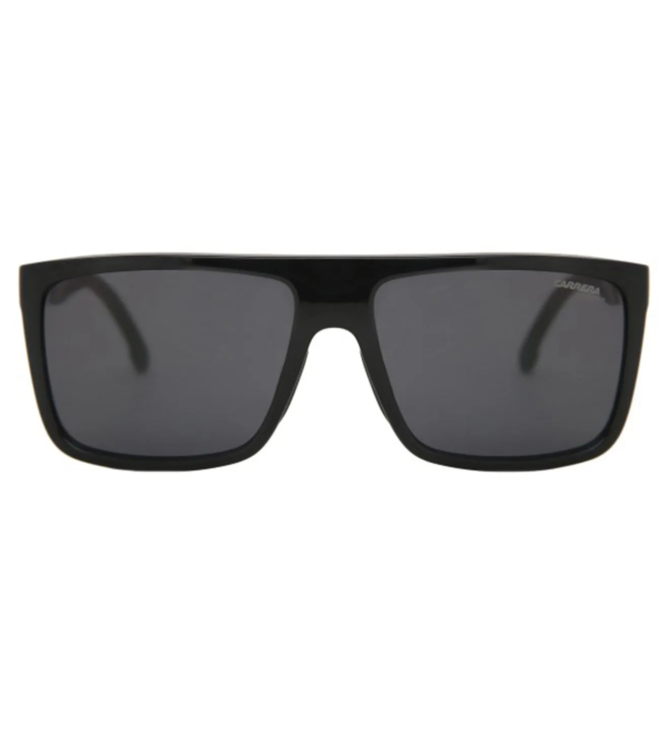 Carrera Men's Dark Grey Rectangular Sunglass