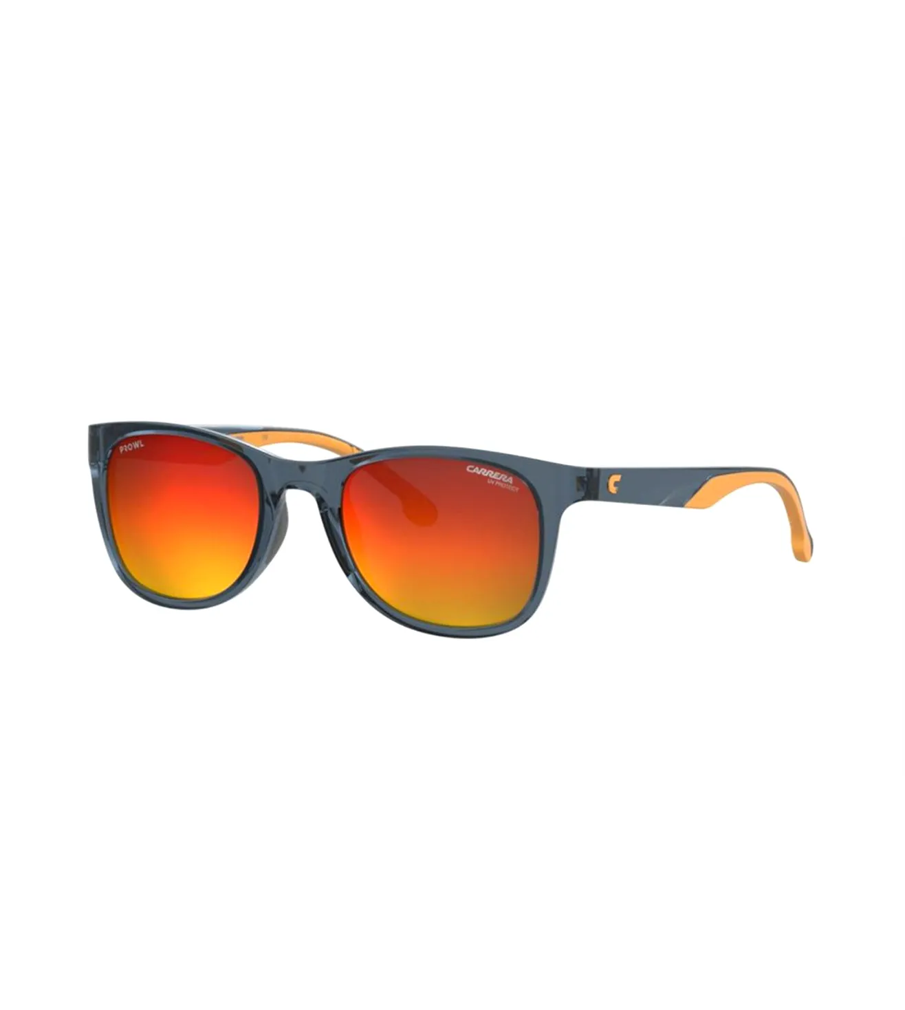 Carrera Prw Men's Red Mirror Square Sunglass