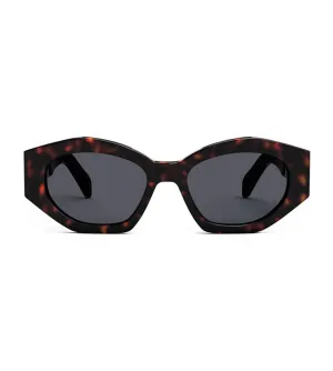 Celine Women's Smoke Grey Geometric Sunglasses