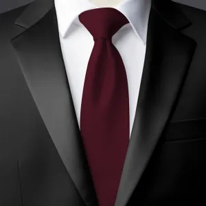 Chokore Burgundy Colour Silk Tie - Solids line