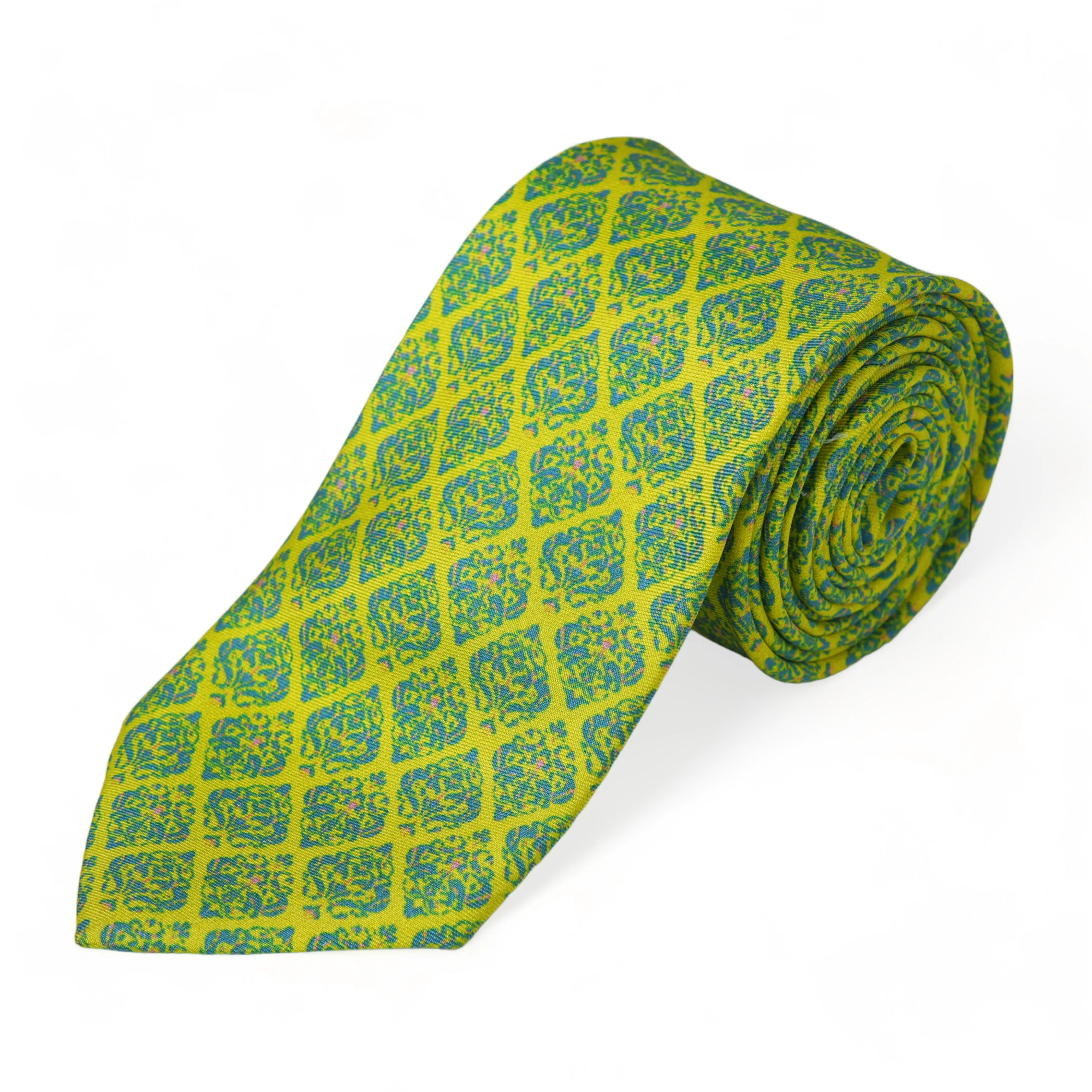 Chokore Green Silk Tie - Indian at Heart range