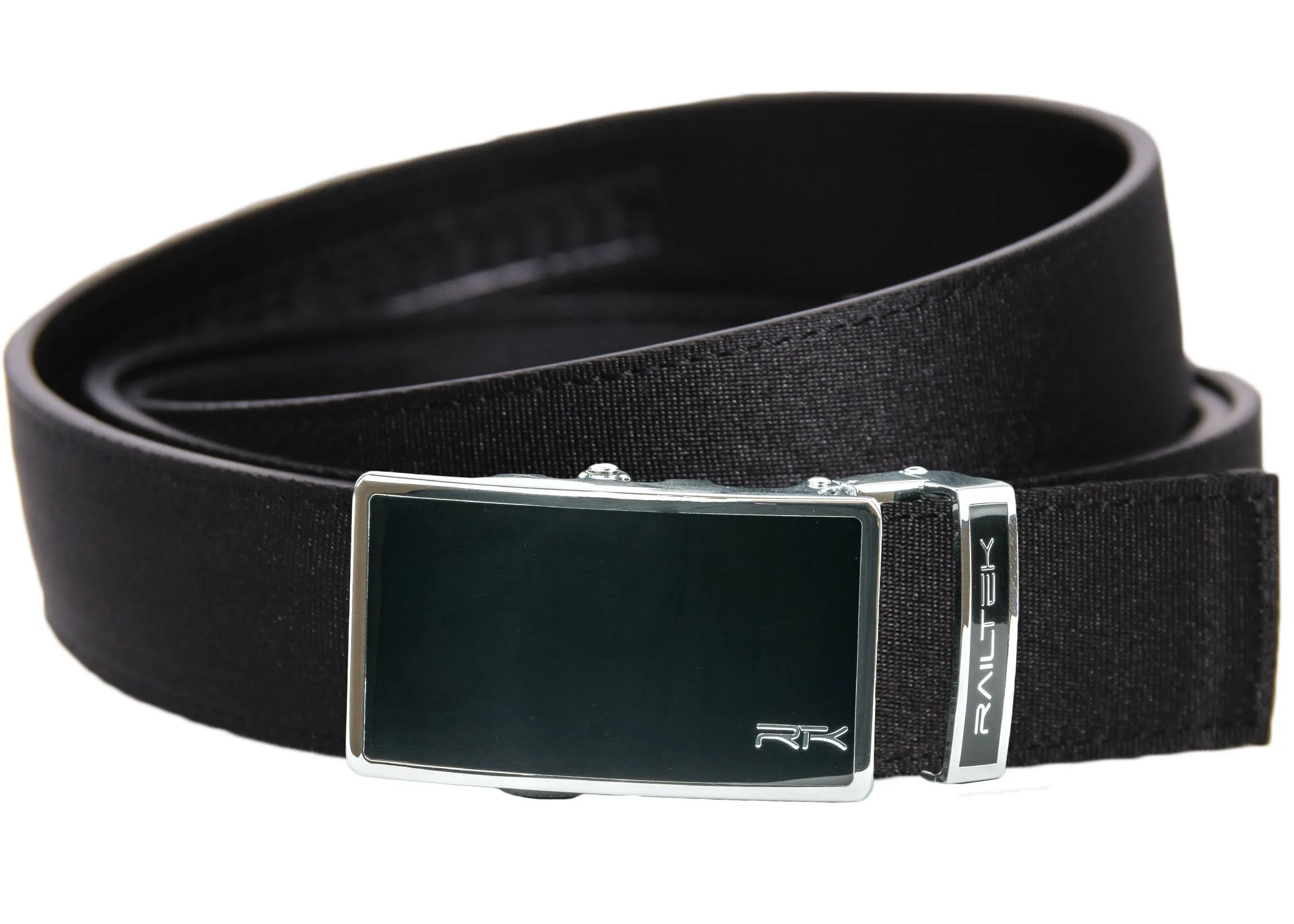 Chrome Black Railtek™ Belt