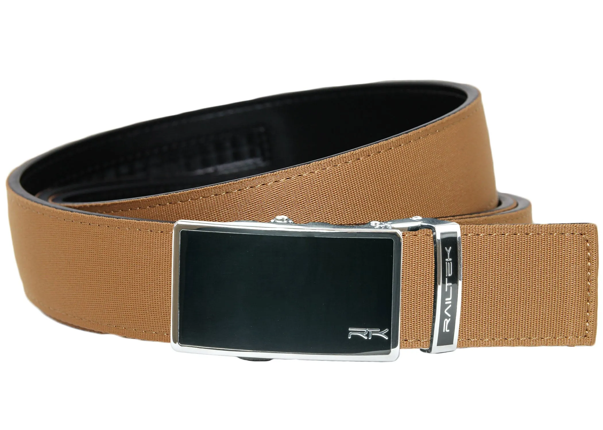 Chrome Black Railtek™ Belt