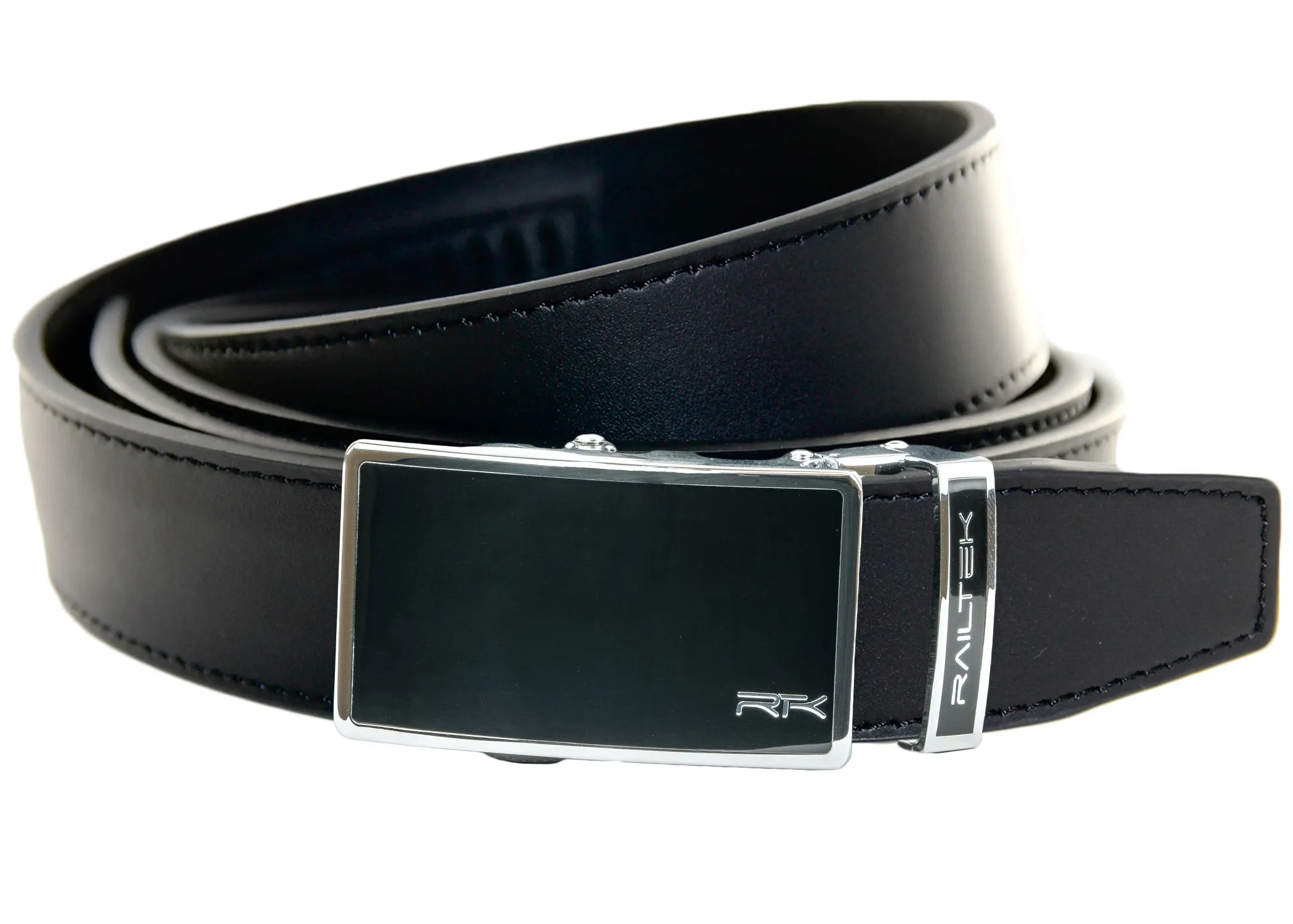 Chrome Black Railtek™ Belt