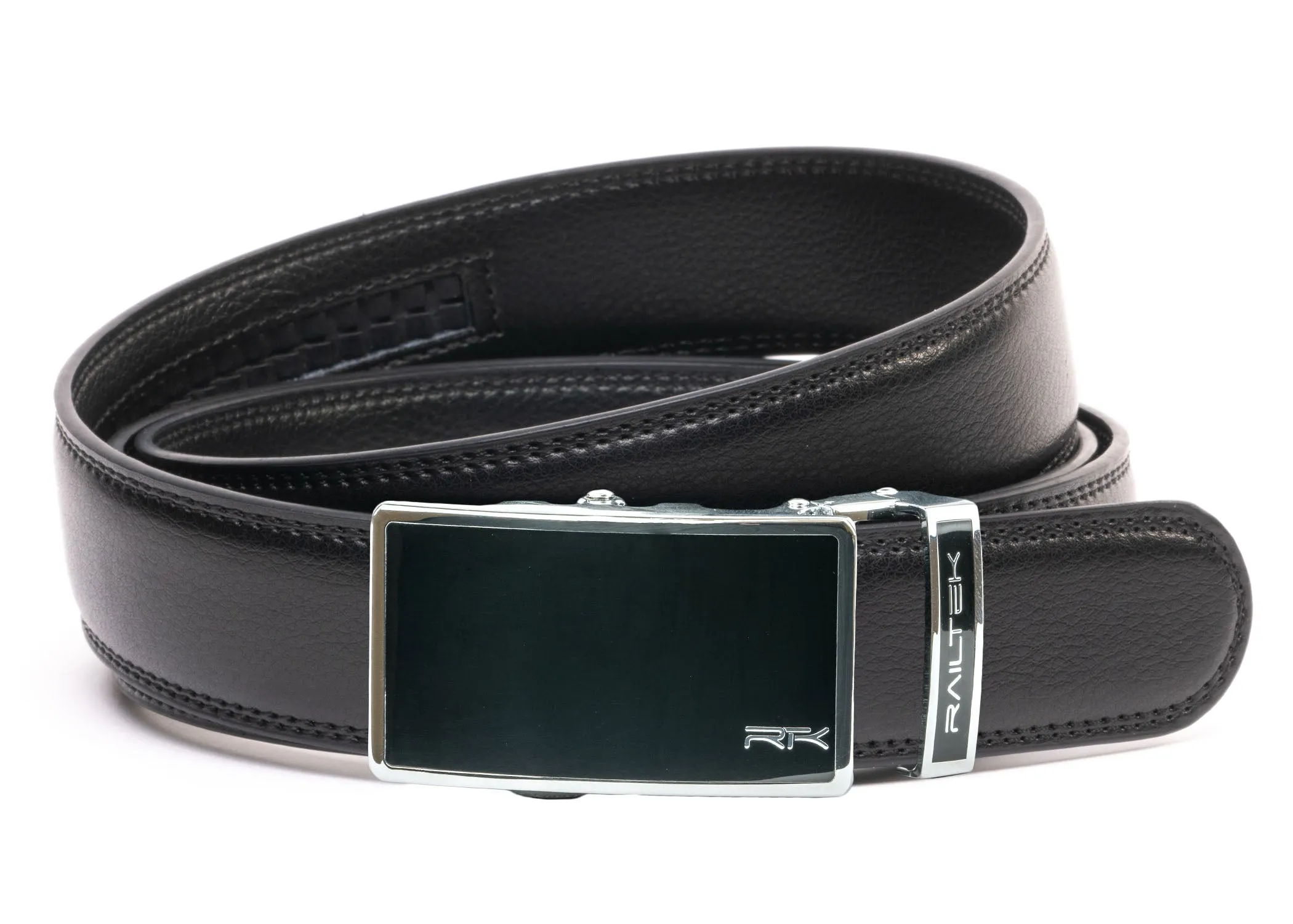 Chrome Black Railtek™ Belt