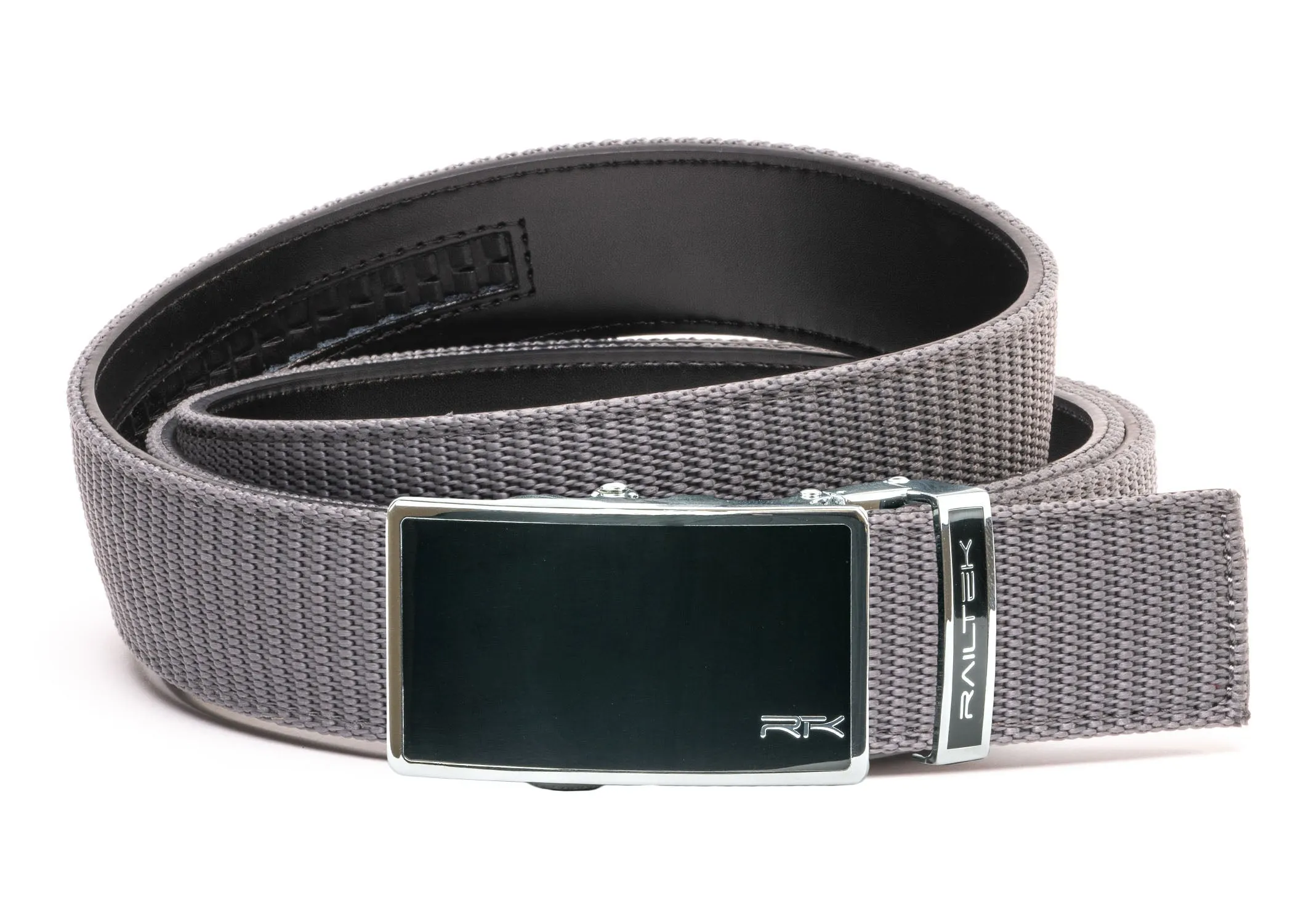 Chrome Black Railtek™ Belt