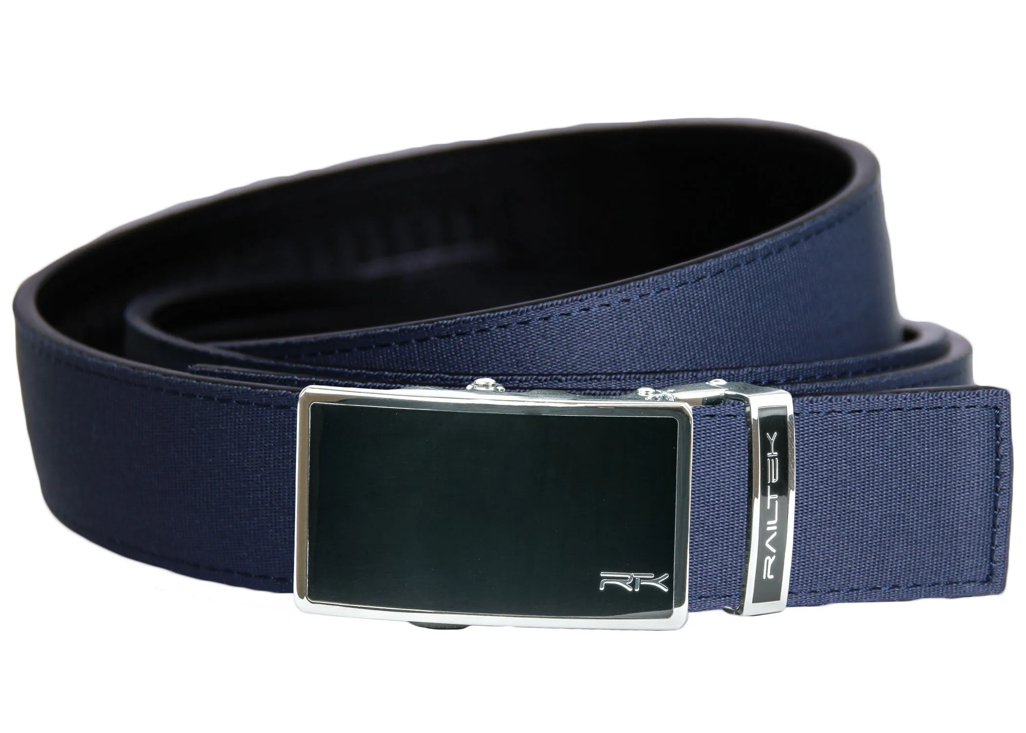 Chrome Black Railtek™ Belt