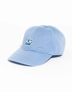 COLUMBIA NEEDLEPOINT HAT - LIGHT BLUE