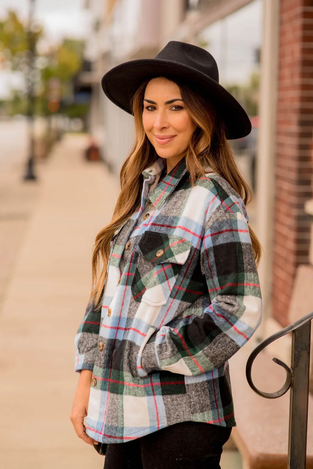 Cozy Vibes Plaid Shacket