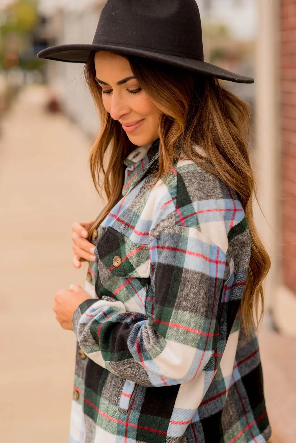 Cozy Vibes Plaid Shacket