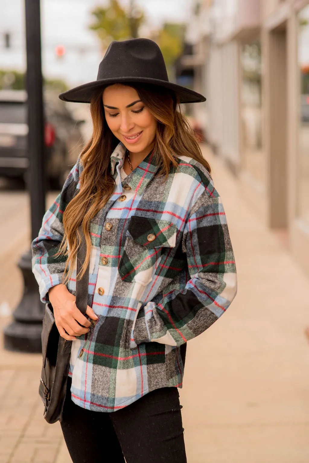 Cozy Vibes Plaid Shacket