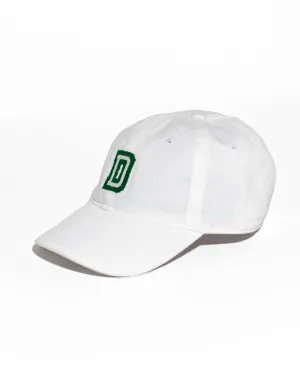 DARTMOUTH COLLEGE NEEDLEPOINT HAT - WHITE