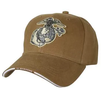 Deluxe Eagle, Globe & Anchor Low Profile Cap