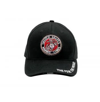 Deluxe Low Profile Cap With USMC Eagle, Globe & Anchor Logo