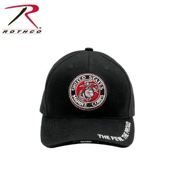 Deluxe Low Profile Cap With USMC Eagle, Globe & Anchor Logo