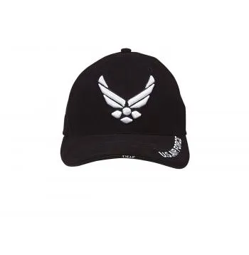 Deluxe U.S. Air Force Wing Low Profile Insignia Cap