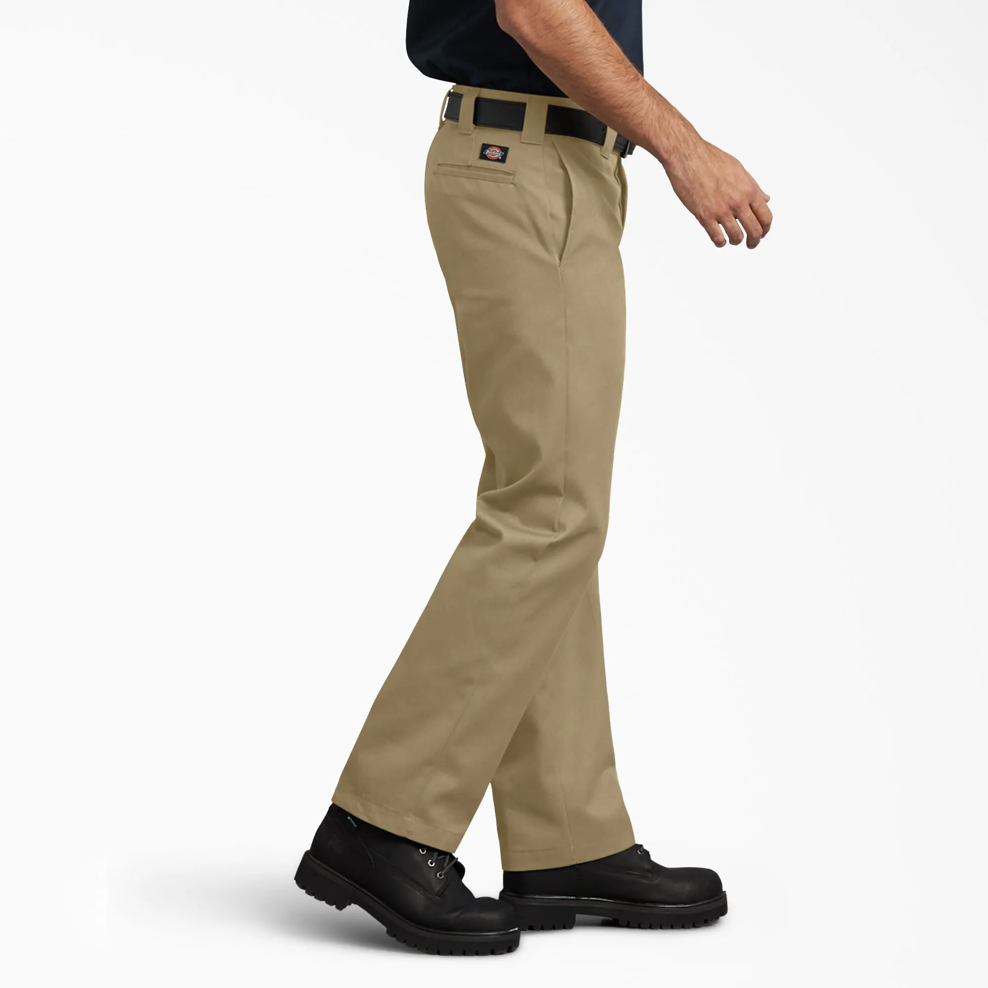 DICKIES 873 Slim Fit Straight Leg Work Pants - Khaki