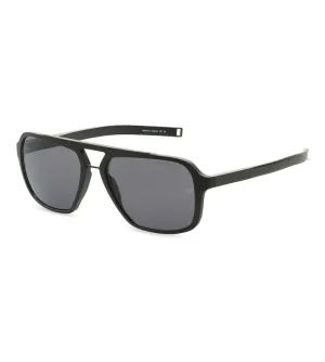 Dita Lancier LSA-415 Unisex Grey Aviator Sunglass