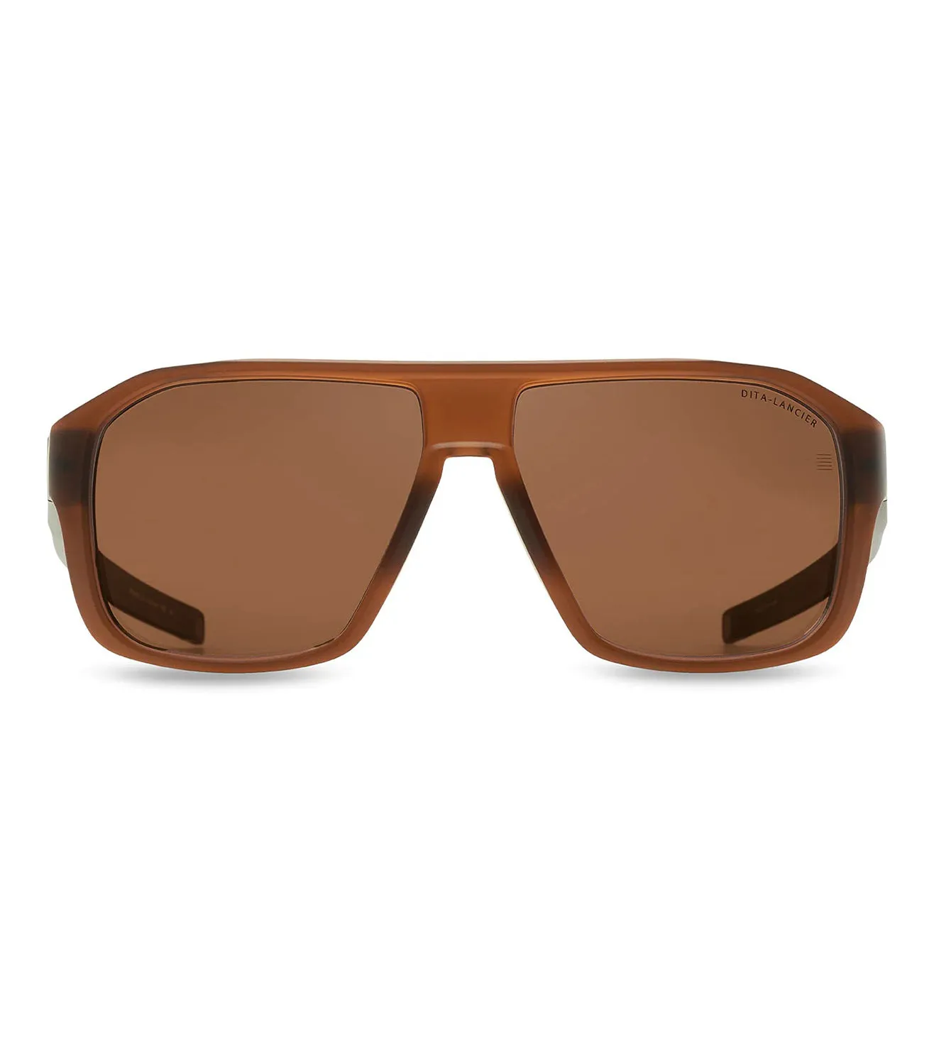 Dita Lancier LSA-710 Men's Brown Aviator Sunglass