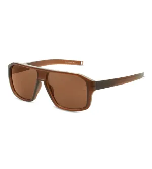 Dita Lancier LSA-710 Men's Brown Aviator Sunglass