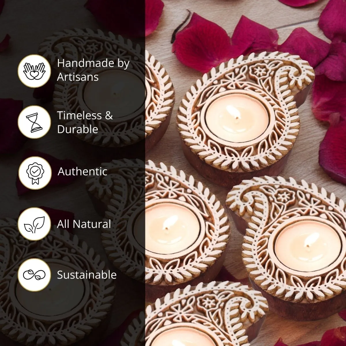 Engraved Diyas | Festive Decor Items | Handmade in India