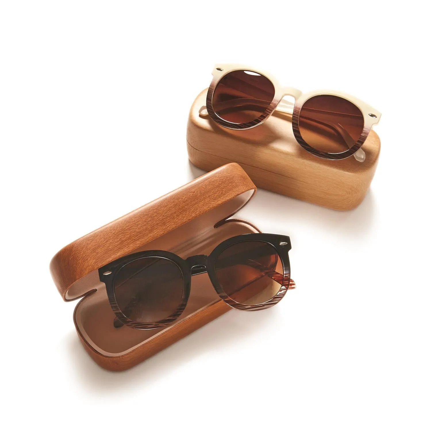 Fade Frame Sunglasses w/Case-Assorted Frames