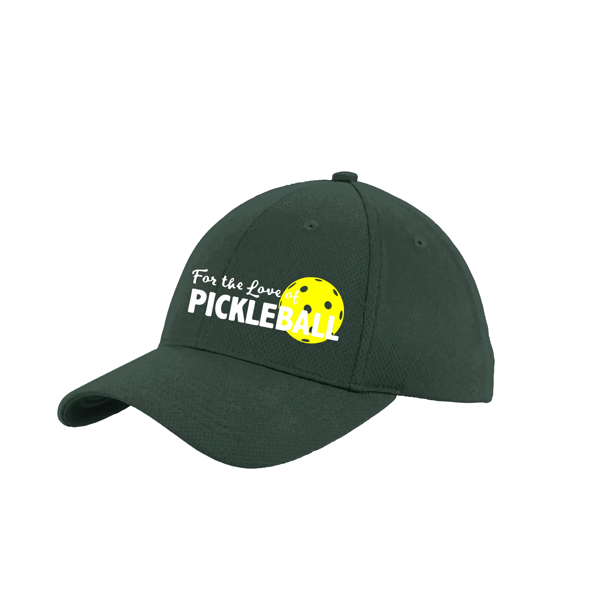 For The Love Of Pickleball | Pickleball Hat | Moisture-Wicking 100% Polyester