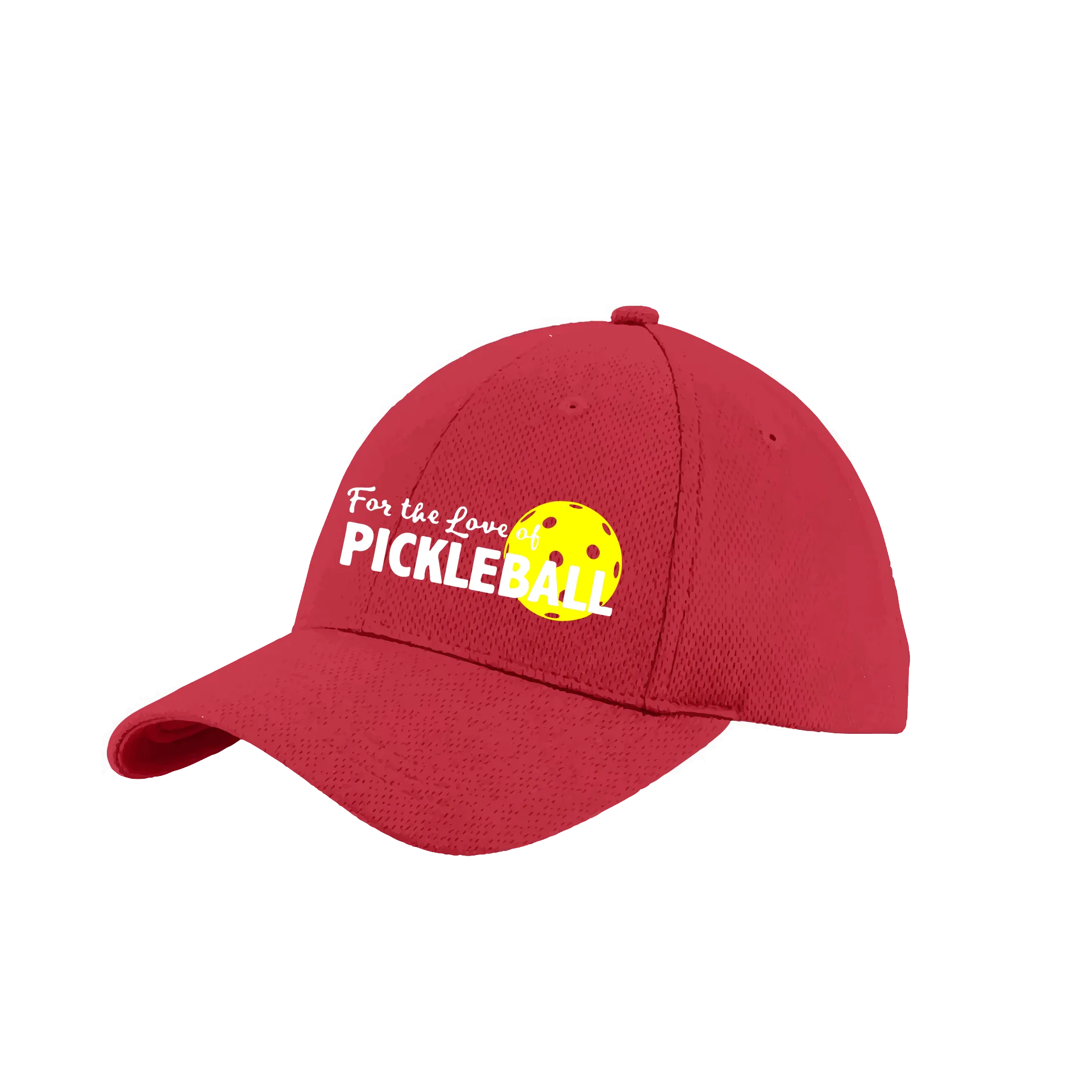 For The Love Of Pickleball | Pickleball Hat | Moisture-Wicking 100% Polyester