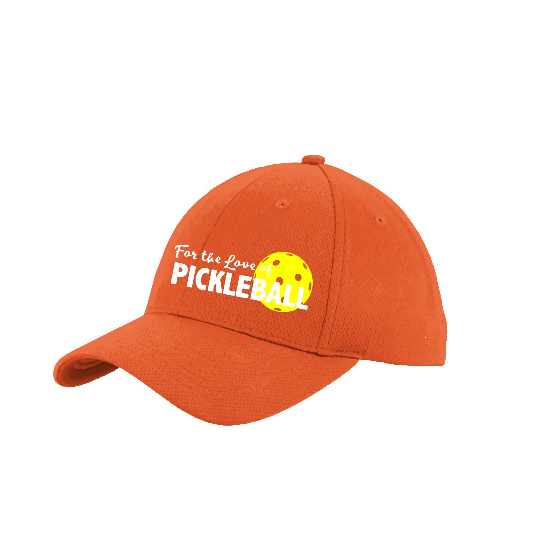 For The Love Of Pickleball | Pickleball Hat | Moisture-Wicking 100% Polyester