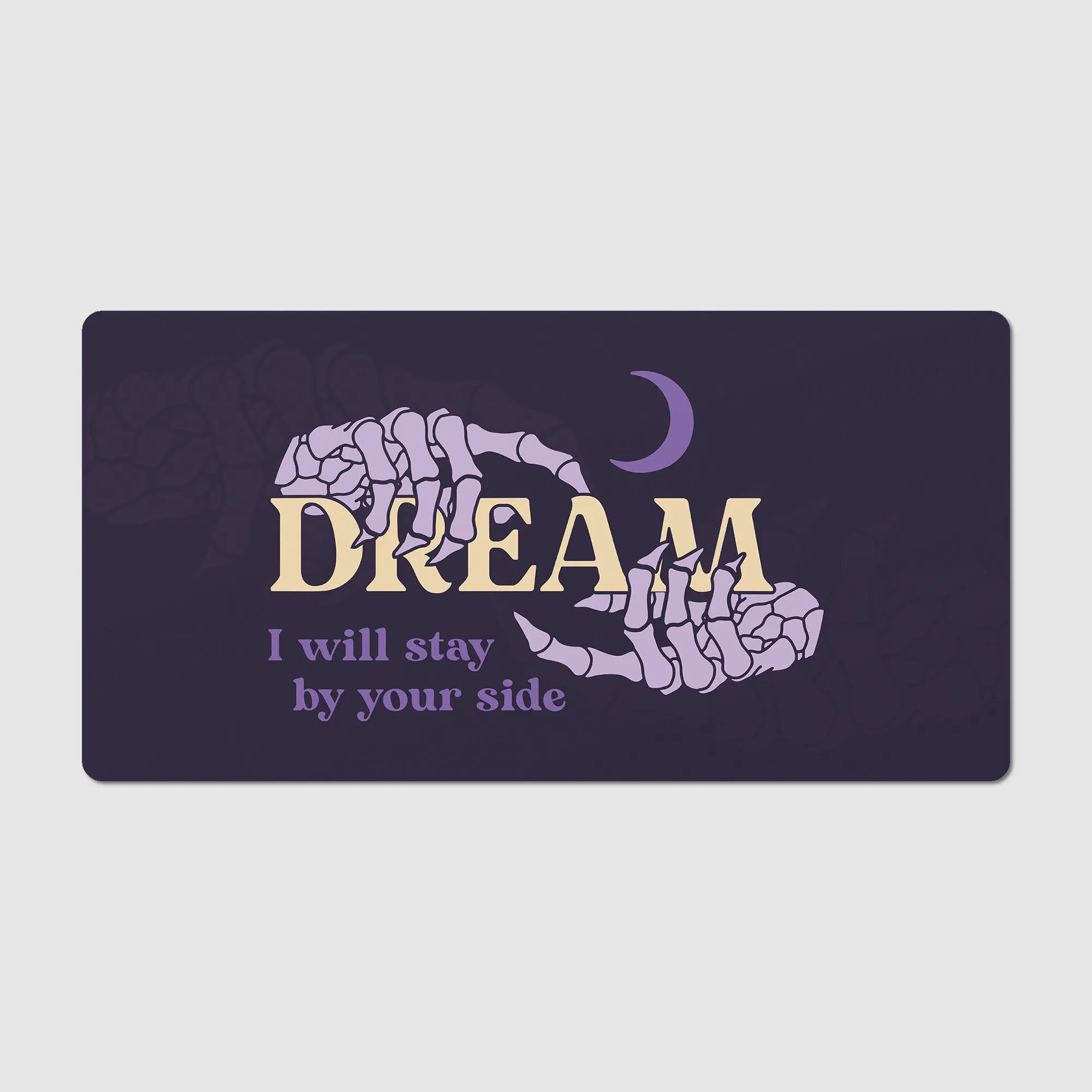 I Will Stay By Your Side Midnight Mousepad (36x18)