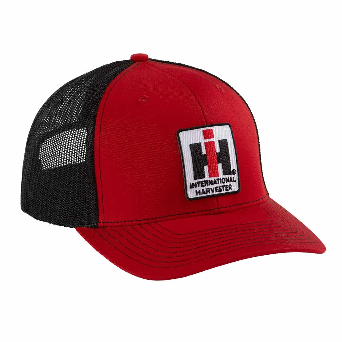 IH Logo Hat Red with Black Mesh