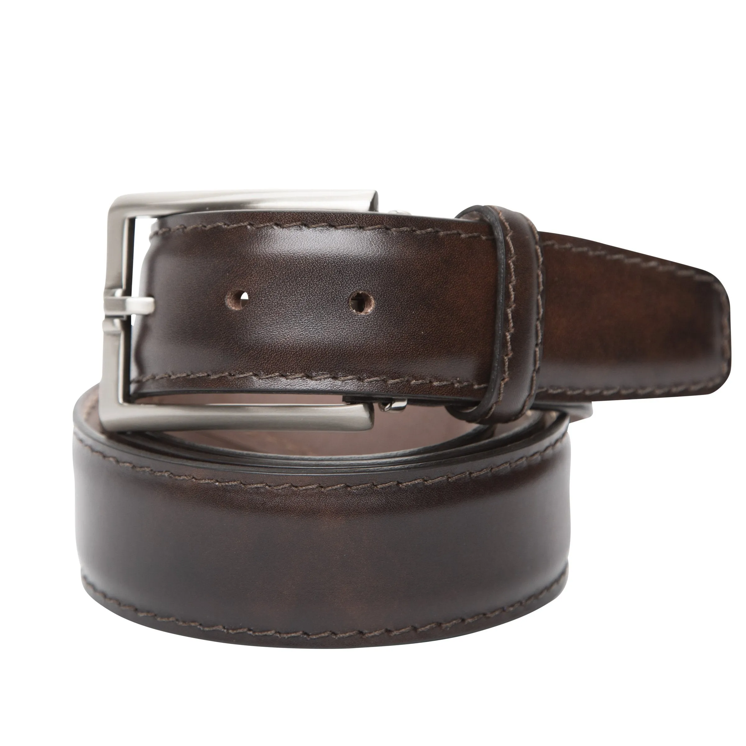 LEN Belt Italian Marbled Calf 40mm Espresso STK