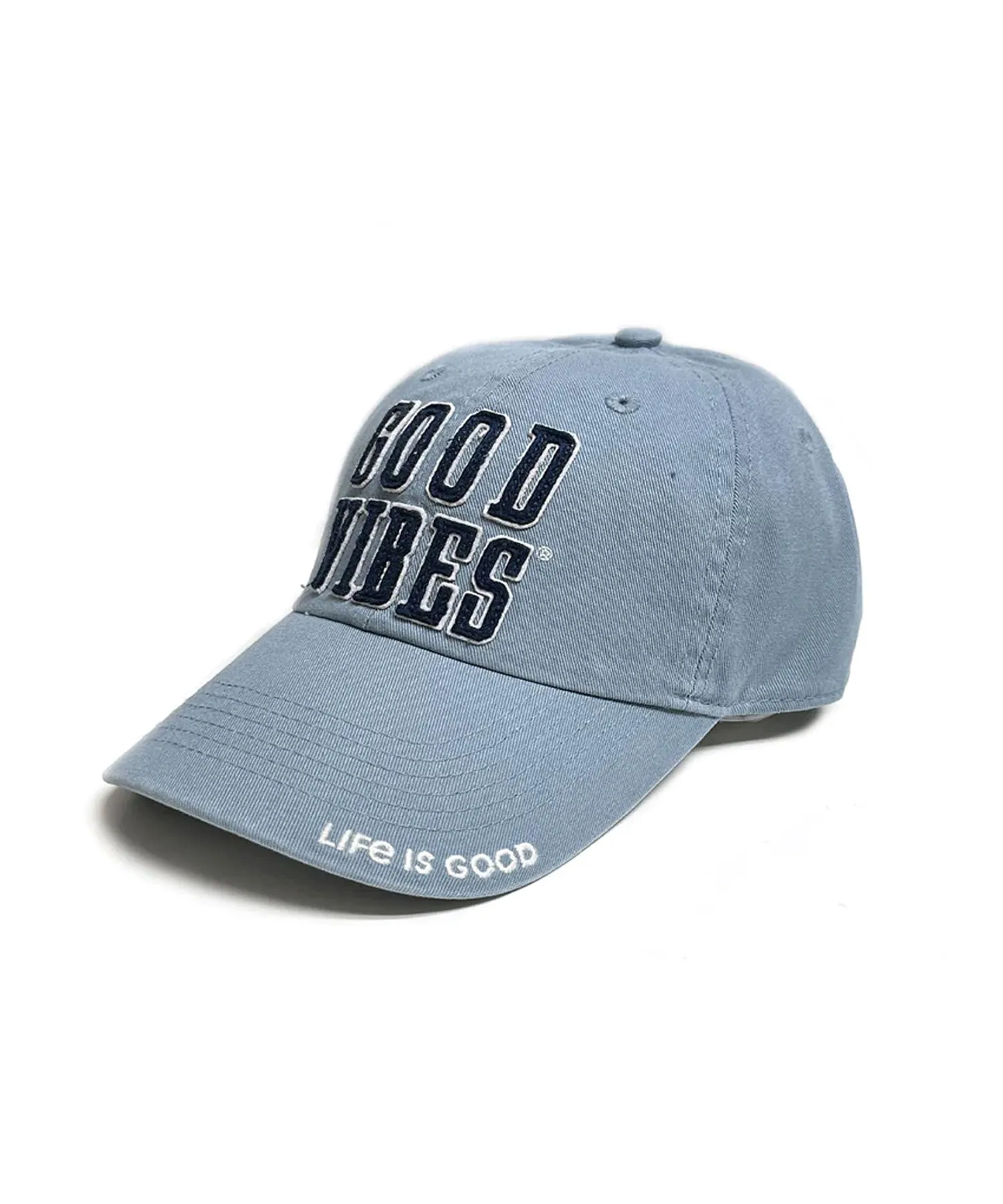 Life is Good Chill Good Vibes Athletic Cap - Blue