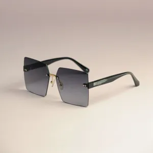 Monarch Redd Brané Gradient Gray Oversized Sunglasses