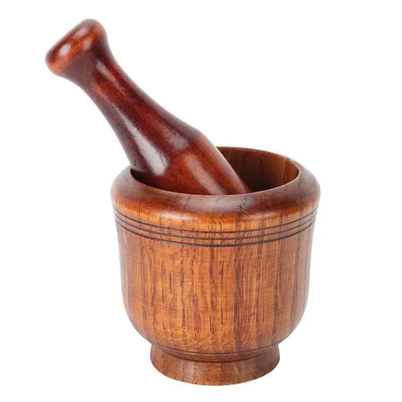 Mortar and Pestle in Wood