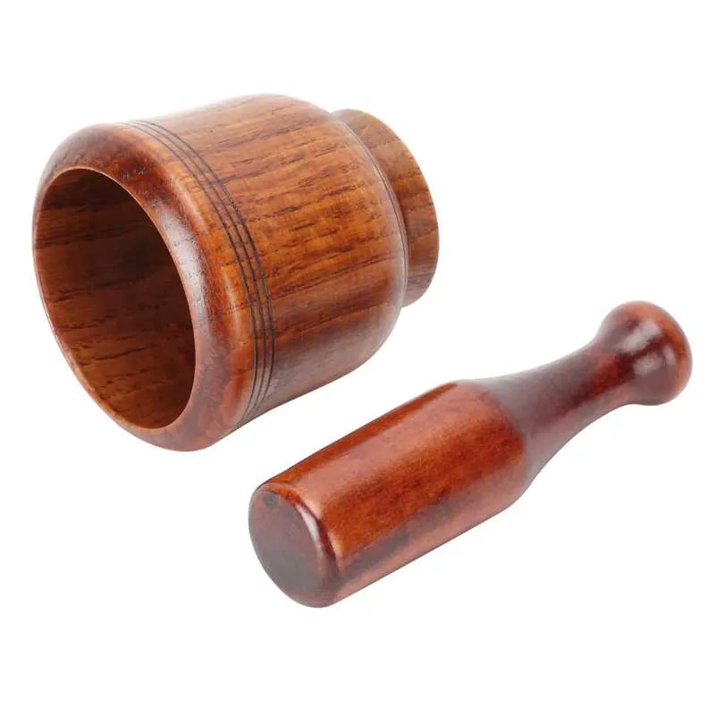 Mortar and Pestle in Wood