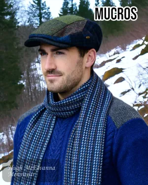 Mucros Irish Patch Tweed Cap - 0