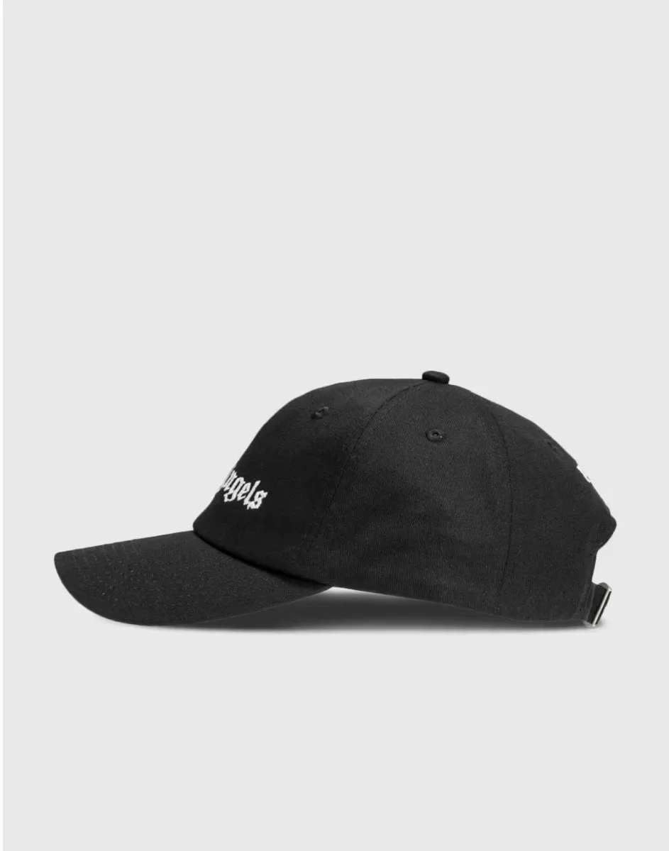 Palm Angels Classic Logo Cap Black White