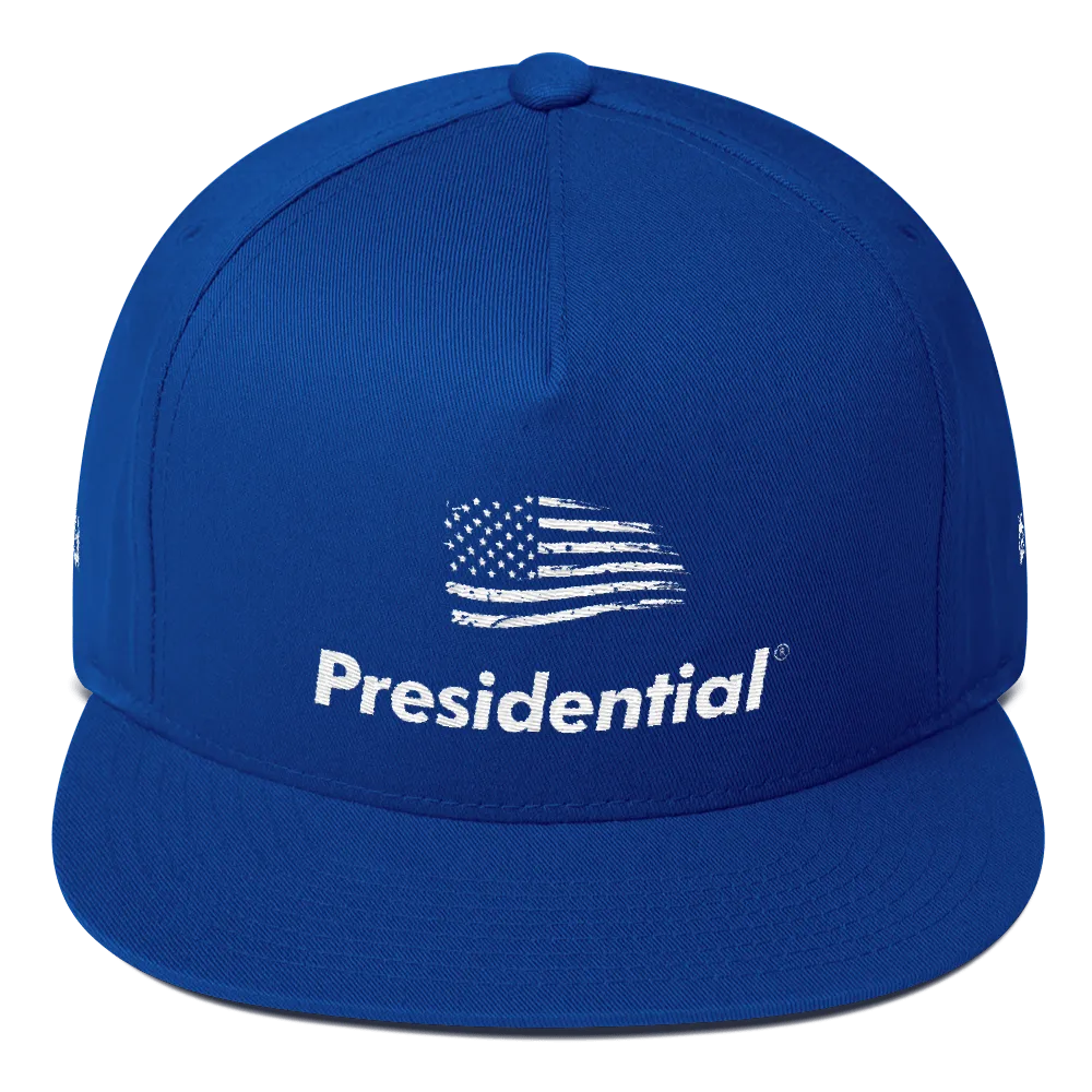 PRESIDENTIAL® | Flat Bill Flag Cap