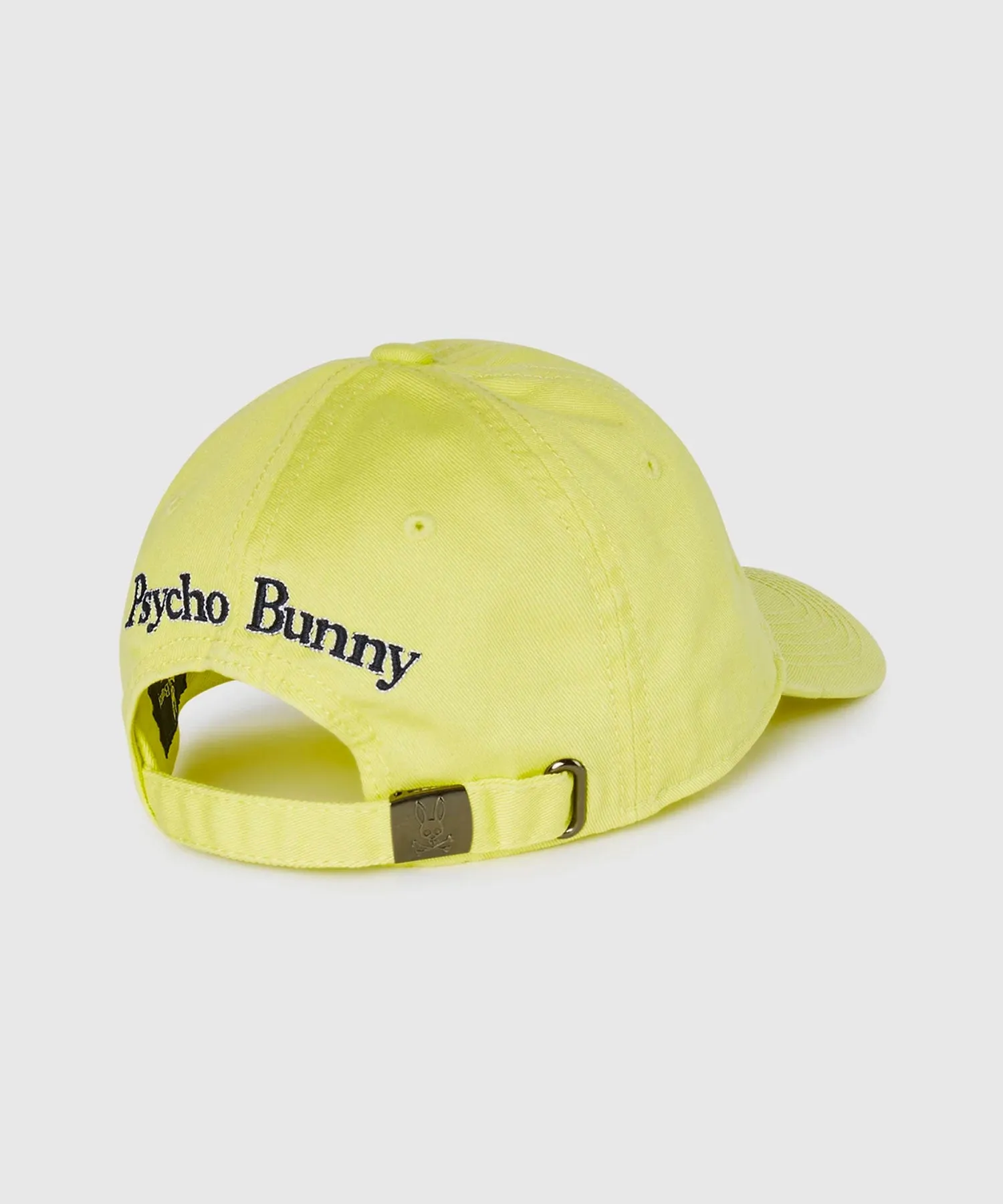 Psycho Bunny Men's Sunbleached Cap - Lemon Tonic