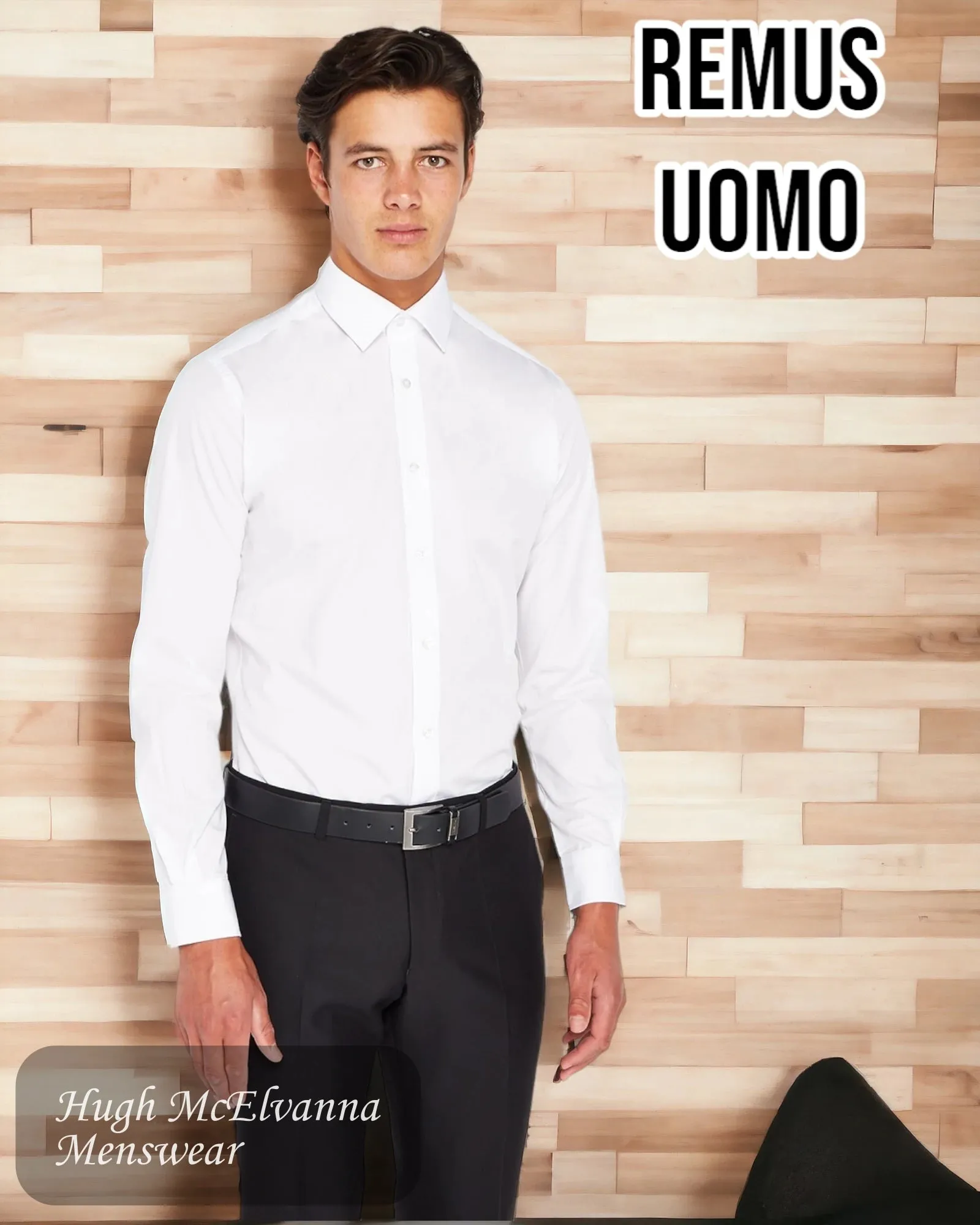 Remus Uomo White Shirt - 18300/01