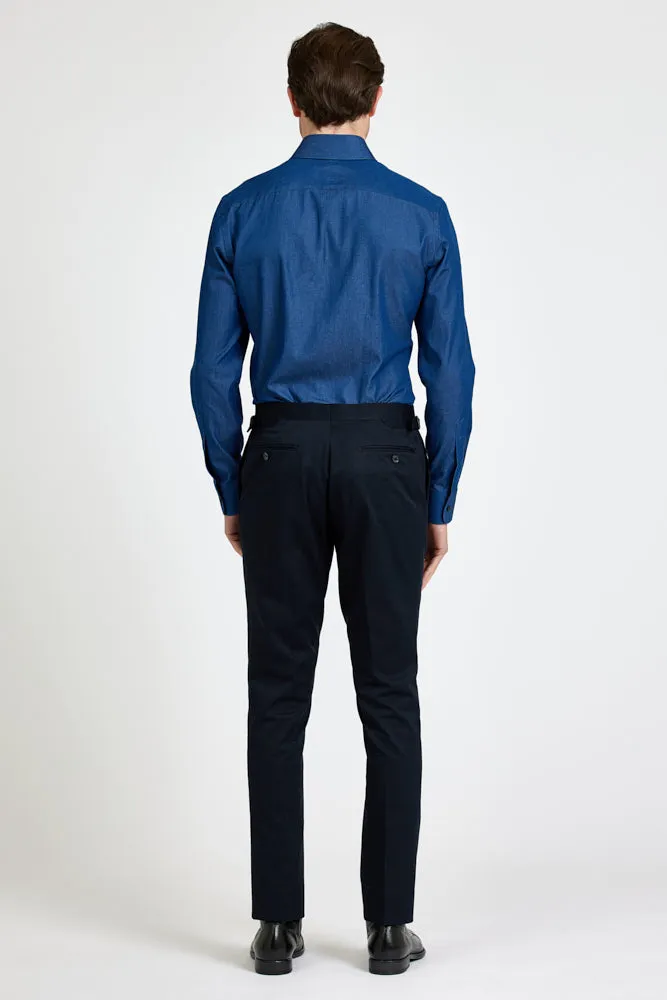 Ronan Super Lux (BC) Shirt - Dk Navy Denim Cotton