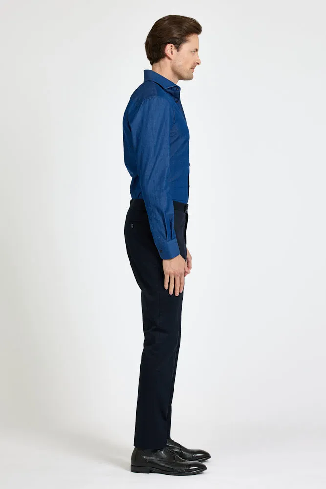 Ronan Super Lux (BC) Shirt - Dk Navy Denim Cotton